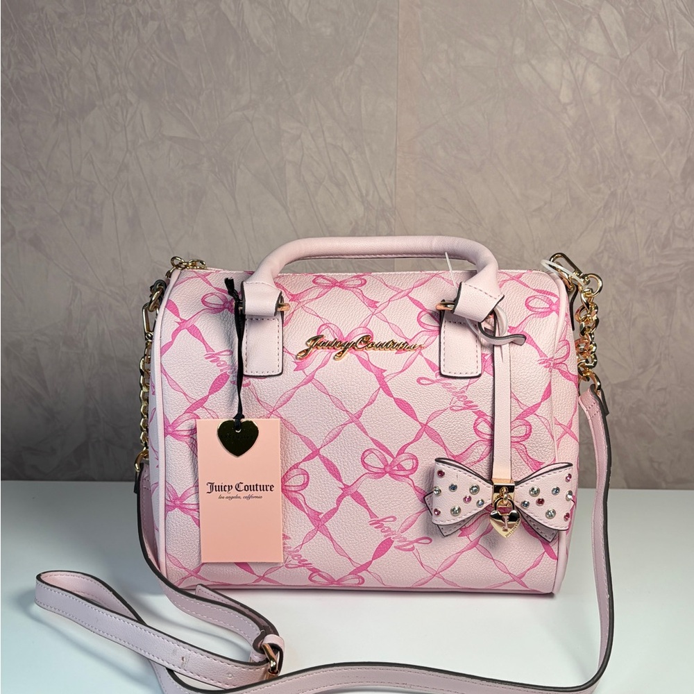 Juicy Couture Pink Satchel and Wallet Set - Picture 2 of 16